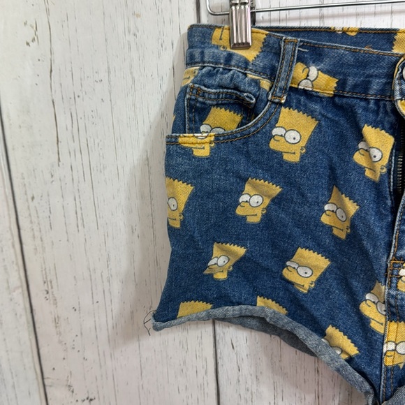 The Simpsons Denim Shorts - Picture 2 of 10